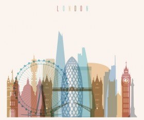 London building vector illustration