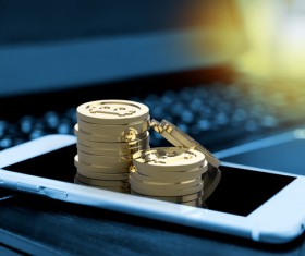 Mobile virtual currency HD picture