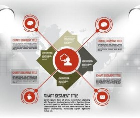 Modern business background design vector 01