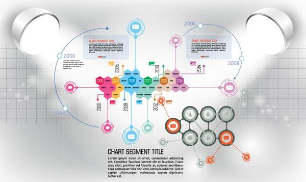 Modern business background design vector 03