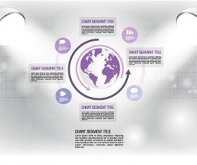 Modern business background design vector 08