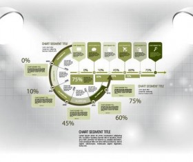 Modern business background design vector 14