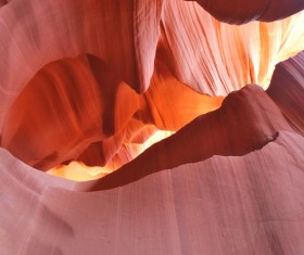 Natural landscape Antelope Canyon United States Stock Photo 03