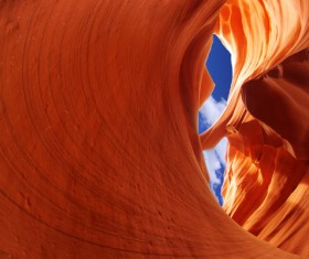 Natural landscape Antelope Canyon United States Stock Photo 05