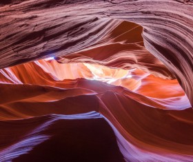 Natural landscape Antelope Canyon United States Stock Photo 07