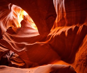Natural landscape Antelope Canyon United States Stock Photo 10