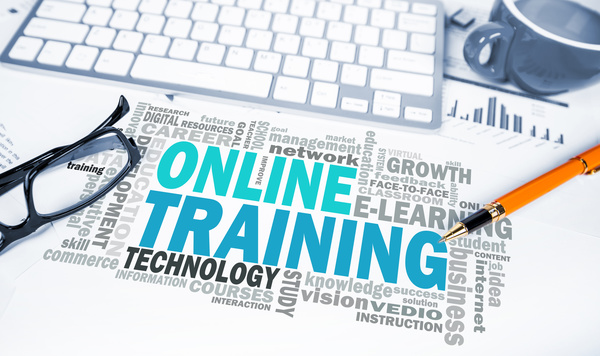 Online Training Concepts Stock Photo 03