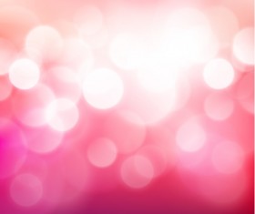 Pink circles blurs background vector