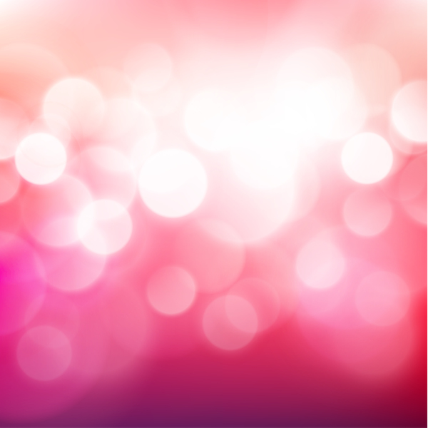 Pink circles blurs background vector free download