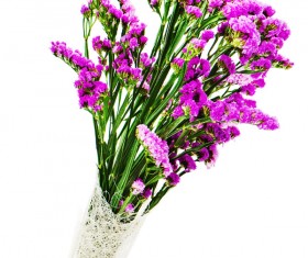 Purple bouquet Stock Photo