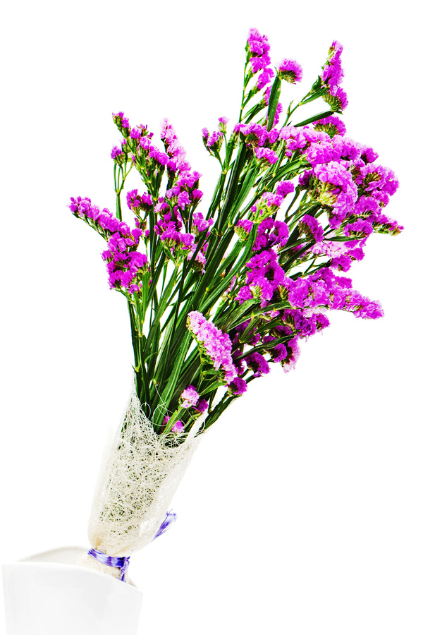 Purple bouquet Stock Photo