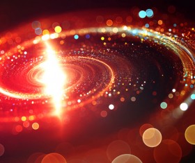 Red Galaxy Backgrounds Stock Photo 03