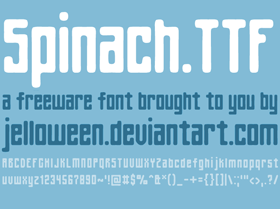 SPINACH Fonts