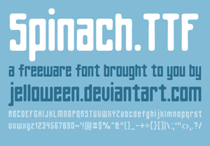 SPINACH Fonts