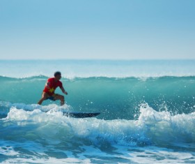 Sea surfer HD picture