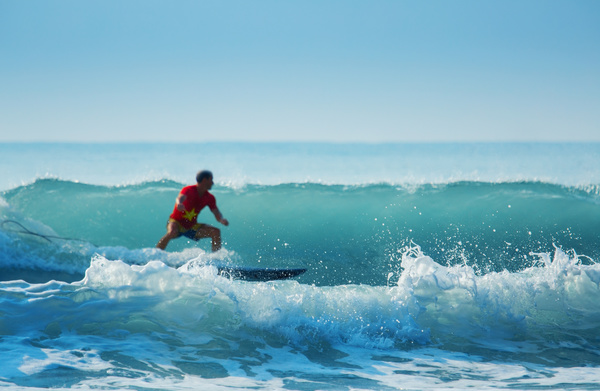 Sea surfer HD picture