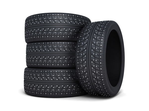 Stacked car tires Stock Photo 04
