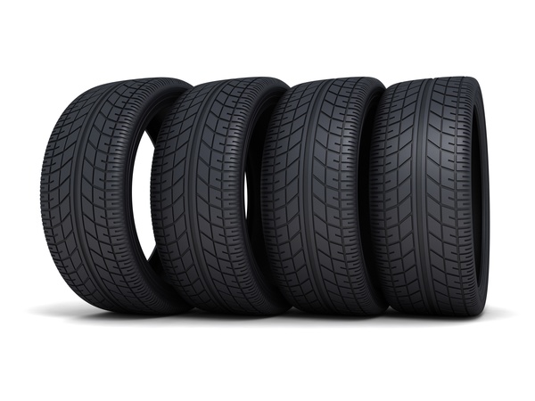 Stacked car tires Stock Photo 05
