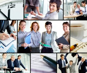 Successful business people working in the office HD picture 03