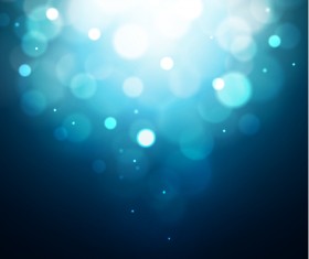 Sun light with bokeh background vector