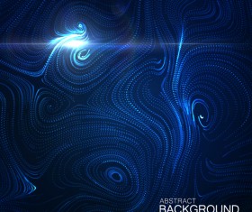 Swirl abstract background art vectors 03