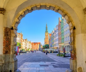 The building of the Baroque-style building in Bratislava is also on the street