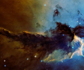 The ever-changing space nebula background HD picture 01