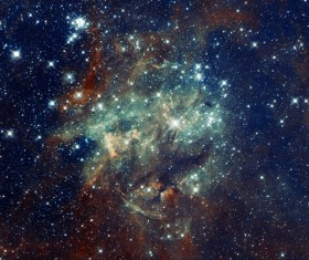 The ever-changing space nebula background HD picture 10