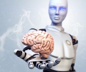 The human brain in the hands of robots