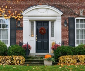 Typical British architecture Stock Photo 01