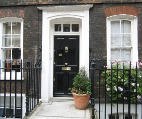 Typical British architecture Stock Photo 02