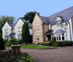 Typical British architecture Stock Photo 04