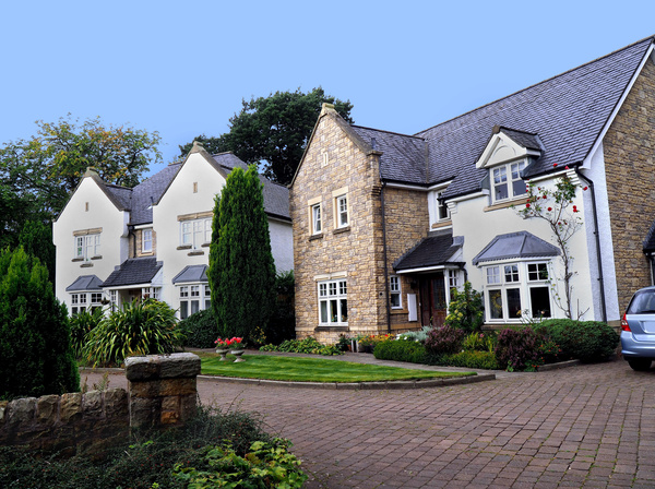 Typical British architecture Stock Photo 04