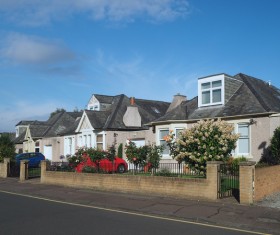 Typical British architecture Stock Photo 05