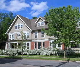 Typical British architecture Stock Photo 09