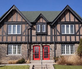 Typical British architecture Stock Photo 10