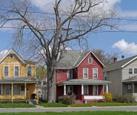 Typical British architecture Stock Photo 12