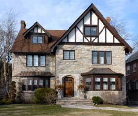 Typical British architecture Stock Photo 13