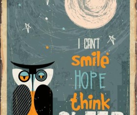 Vector retro with vintage background template 03