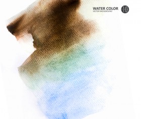 Water color paint vector background 02