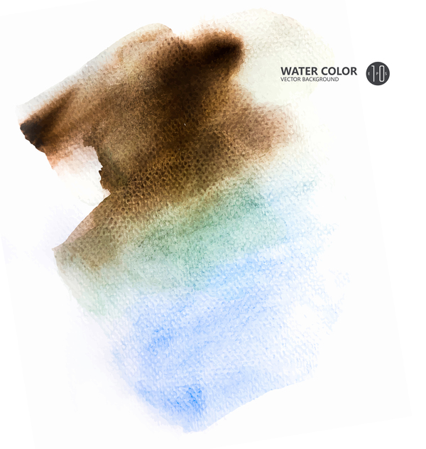 Water color paint vector background 02