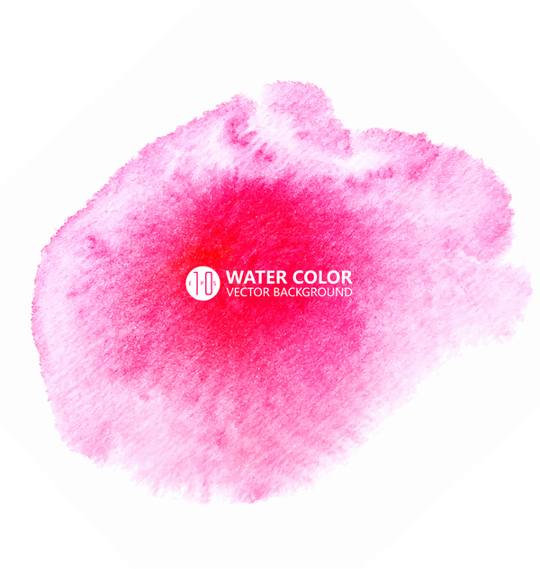 Water color paint vector background 06