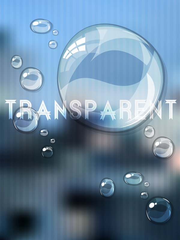 Water drop with blurs background vector 01