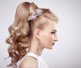 Wearing jewelry beautiful young female fashion HD picture 03