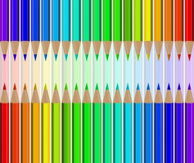 Welcome back to school backgrouns with colored pencils vector 08