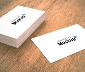 White Styles Business Card PSD Template