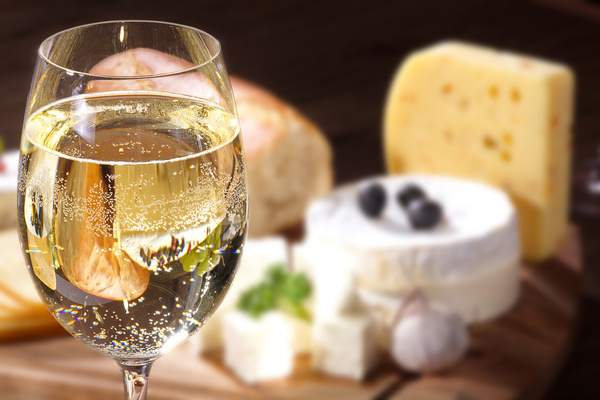 Wines with cheese background Stock Photo 02