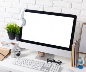 Working table with computer HD picture 11