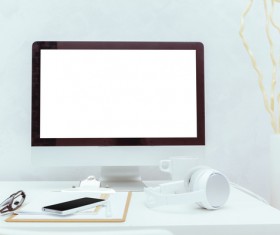 Working table with computer HD picture 13