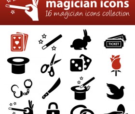 15 kind magicial icons set